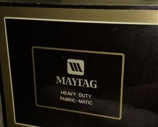 Maytag heavy duty washer