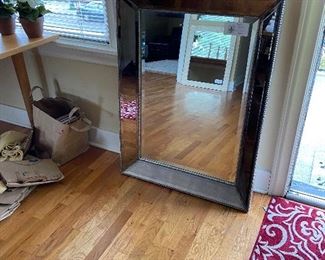 Large mirror wiht hardware to hang both horizontally and vertically.  Asking $260  measures 30 1/2" x 40 1/2"