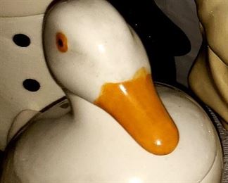 Duck Cookie Jar $20.00