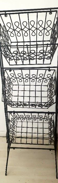 Magazine Rack $25.00 For Appointment Please Call (760)662-7662 or Email tanya@crowncityestatesalebytanya.com