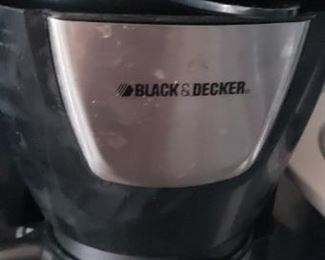 Black & Decker 8 cup Coffee Maker $10.00 For Appointment Please Call (760)662-7662 or Email tanya@crowncityestatesalebytanya.com