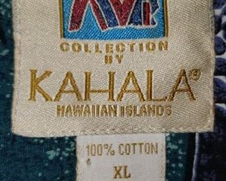 Kahala Shirts $20-35.00 each Sizes Med., Large & Extra Large For Appointment Please Call (760)662-7662 or Email tanya@crowncityestatesalebytanya.com