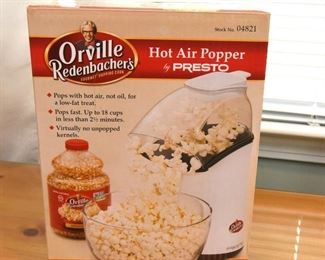 ITEM 17: New in box Orville Redenbacher's Hot Air Popcorn Popper $8 