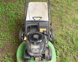 ITEM 39: Lawnboy 21" Rear Wheel Drive Lawnmower  $75 
21" deck, grass catcher bag