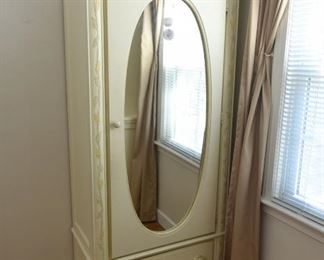 ITEM 58: Carved Wardrobe with Mirror  $125
