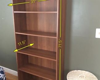 ITEM 68: Bookcase with adjustable shelves  $45