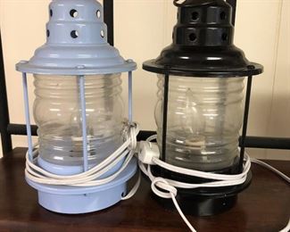ITEM 97: Pair of electric lanterns $8