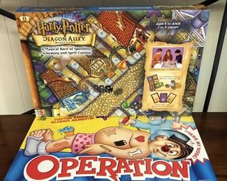 ITEM 108: Two Games $10
Harry Potter Diagon Alley and Operation