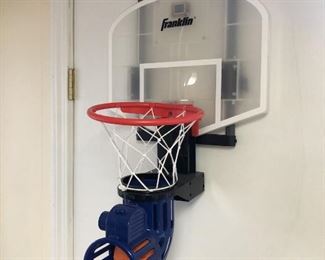 ITEM 112: Franklin Over-Door Basketball Hoop  $12