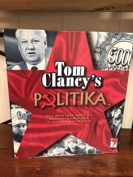 ITEM 113: Tom Clancy's Politika Game  $5