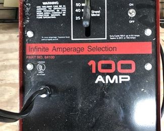 ITEM 157: Century 100 Amp AC Welder  $45
