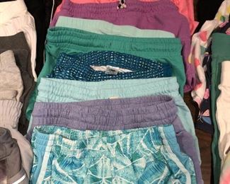 ITEM 187: Lot of 9 Girls Size 12 Shorts  $18