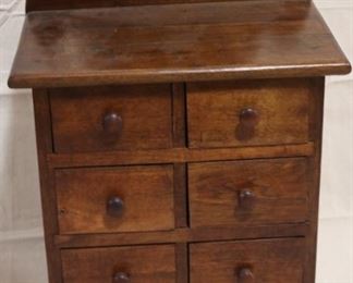 Lot# 2090 - Early 8 drawer spice cabinet