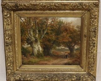 Lot# 2110 - Artist signed Oil on Board Painting