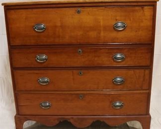 Lot# 2133 - Early graduated drawer cherry Chest