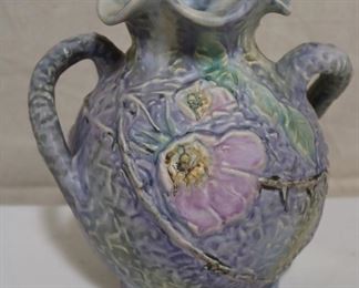Lot# 2305 - Weller silvertone ware vase 