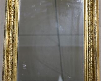 Lot# 4881 - Gold leaf wall mirror