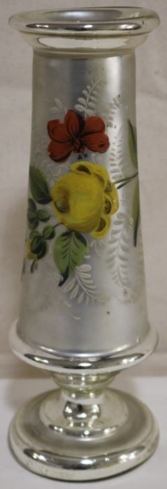 Lot# 4886 - Hand Painted Mercury vase