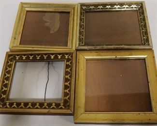 Lot# 4909 - 4 pc Antique Frames