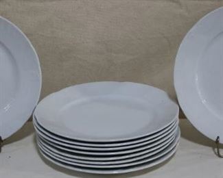Lot# 4920 - Ironstone dinner plates 