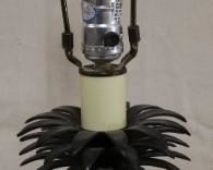 Lot# 4939 - Bronze Pineapple Lamp
