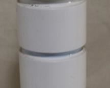 Lot# 4940 - White Wood Lamp