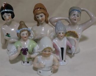 Lot# 4969 - 6pcs Porcelain Antique Pin C