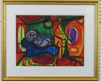 Woman Laying on Couch Giclee by Pablo Picasso