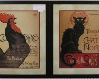 9009 Chat Noir/ Rooster by Theophile Steinlen
