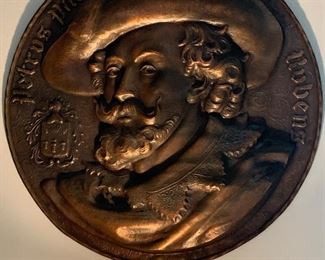 Copper Wall Pendant Peter Paul Rubens