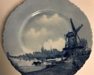 rosenthal delft windmill plate right