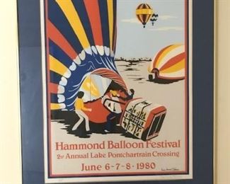 balloon festival poster