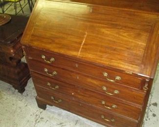 Antique drop front desk