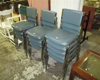 Stacking chairs