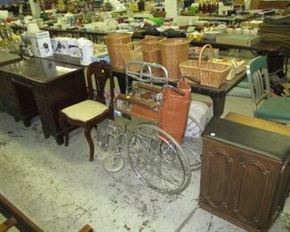 Desk and handicap equipment