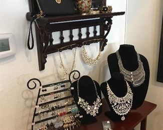 necklaces and earrings - as well as forms and displays