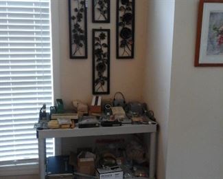 mid century wall decor, vintage Doctor's items