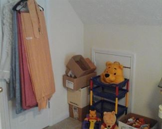 drapes, Winnie the Pooh