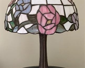 Item 2:  Stained glass lamp - 18": $155