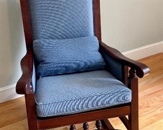 Item 10:  C.R. Laine Furniture Co. rocking chair - 24" x 19.5" x 44" tall: $225