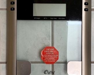 Item 222:  Weight Watchers scale: $10
