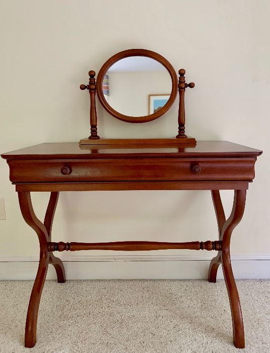 Item 41:  Louis Philippe Vanity Table, Grange Furniture Inc. - 35.5" x 28" x 46" tall: $450
