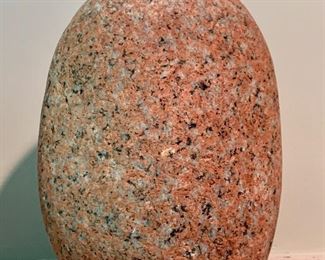 Item 58:  Lee Spiller, signed granite vase - 7": $28