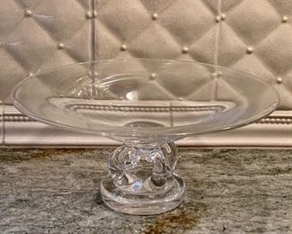 Item 65:  Stueben Neoclassical Footed Bowl - 10" x 4.75": $38