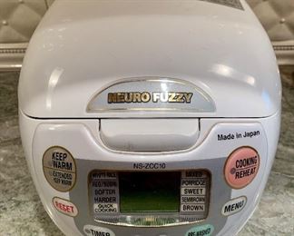 Item 237:  Neuro Fuzzy rice cooker: $150