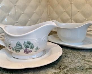 Item 244:  2 Gravy boats: $16