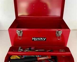 Item 77:  Husky tool box: $35