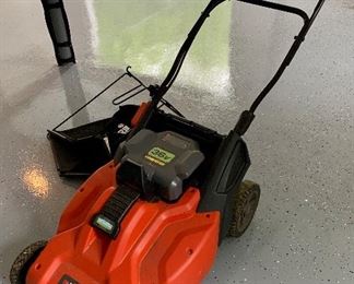 Item 83:  Black & Decker Zero Emissions lawn mower: $150