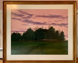 Item 101:  Pastel on paper by Dodge - 49.5" x 42.5": $425