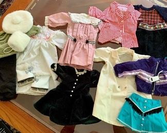 Item 172:  Lot of miscellaneous American Girl doll outfits: $50
